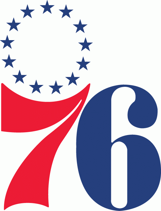 Philadelphia 76ers 1963-1977 Primary Logo iron on heat transfer